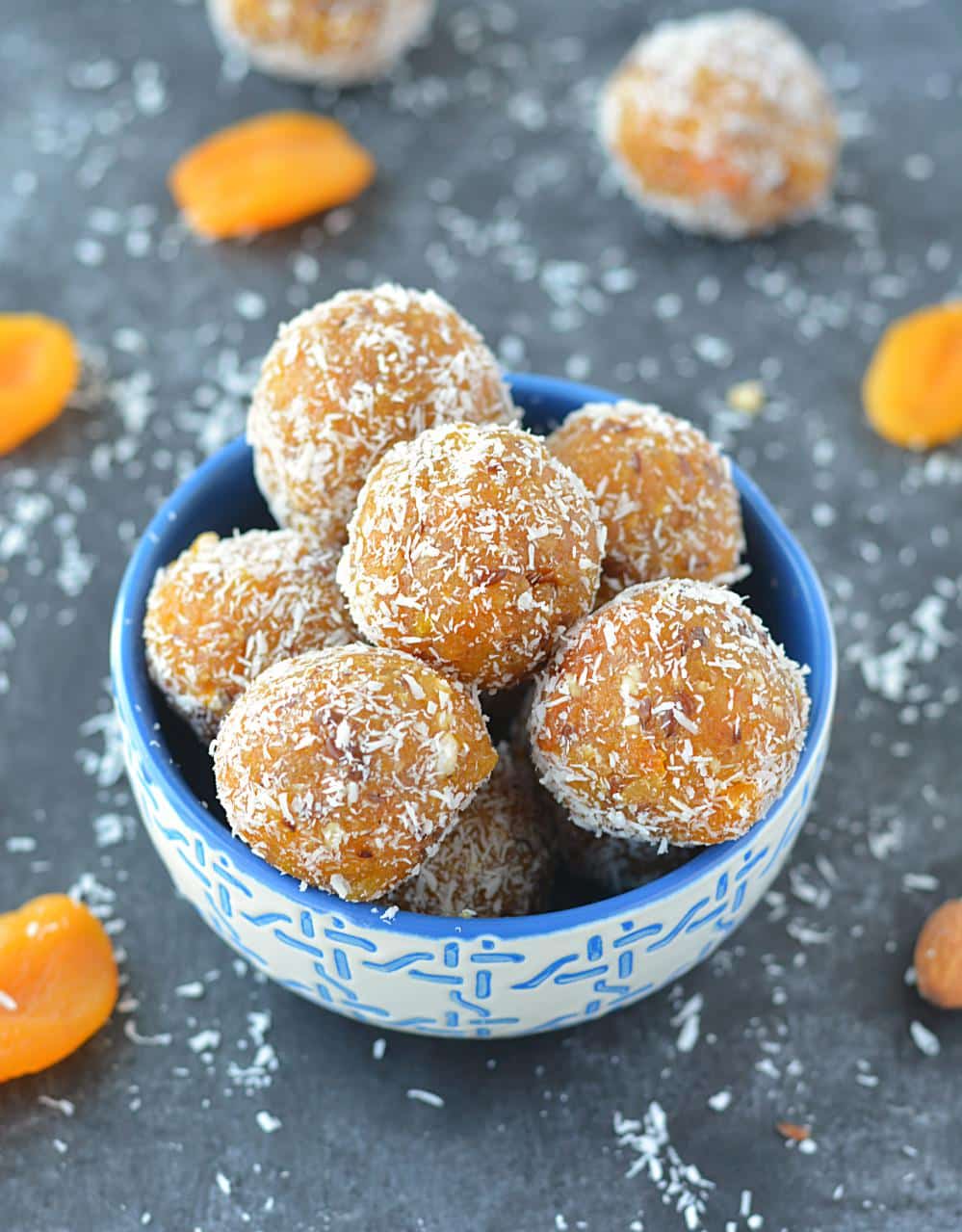 No Cook Apricot Energy Bites photo