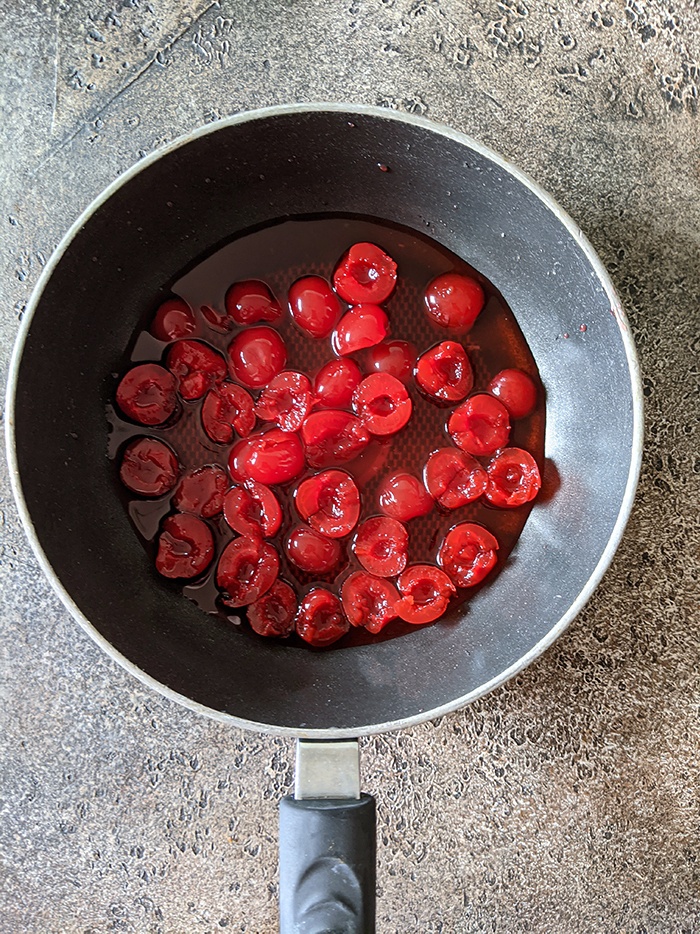 Step by Step Eggless Black forest pastry