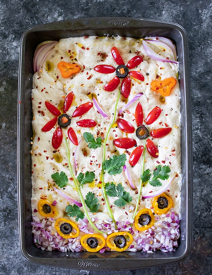 Focaccia bread recipe