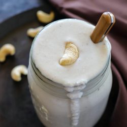 How to make a vegan cashew paste or cashew cream - Ruchiskitchen