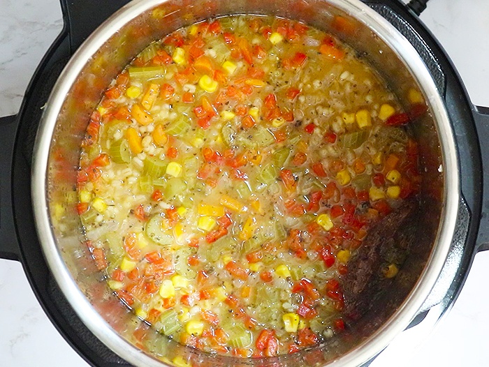 Open the Instant Pot