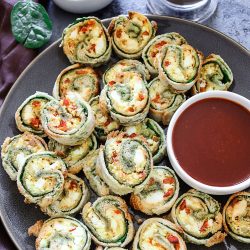 Tofu Scramble Breakfast Pinwheels - Ruchiskitchen