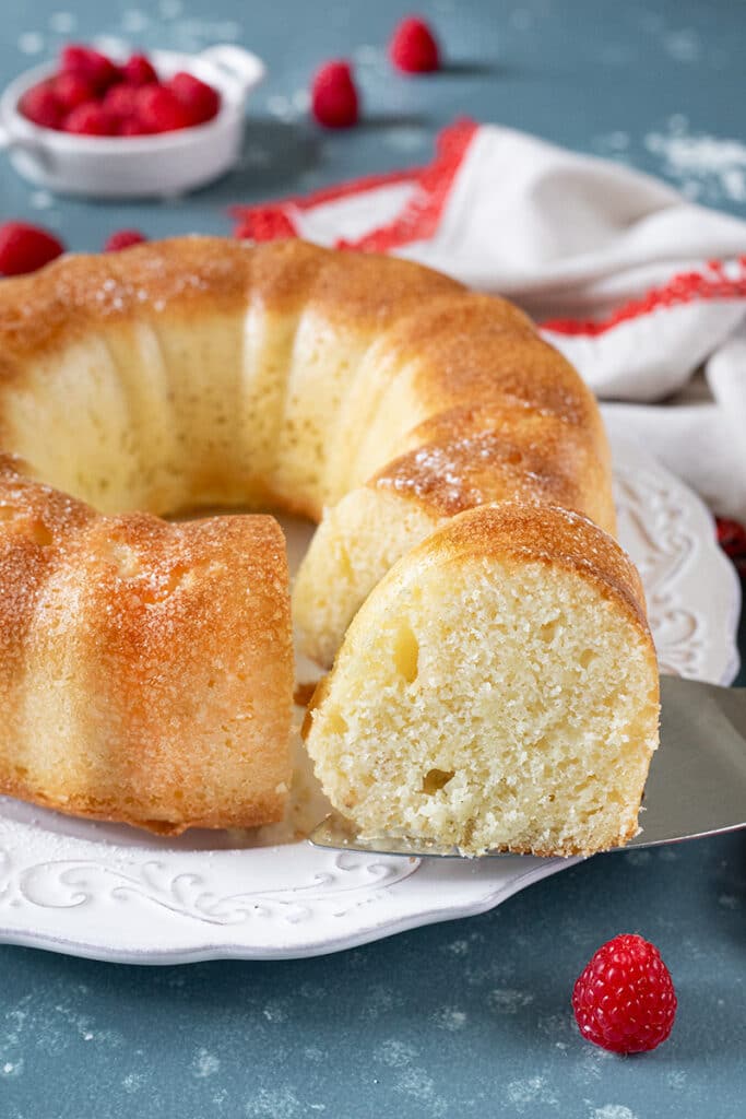 Whipping Cream Pound Cake